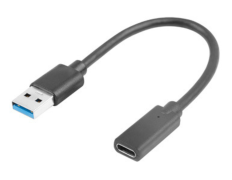 ADAPTADOR LANBERG USB 3.1 TIPO-C/USB TIPO-A 15CM