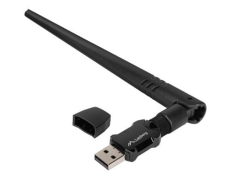 ADAPTADOR RED LANBERG USB 2.0 WIFI6 DUAL BAND AX900 2.4/5GHZ 600MB/S ANTENA EXT