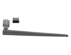 ADAPTADOR USB TARJETA DE RED INALÁMBRICA NC-0300-WIE N300 1X ANTENA INTERNA + 1X ANTENA EXTERNA