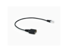 Adaptador RJ9 a 3.5mm para Headsets en Teléfono Equip