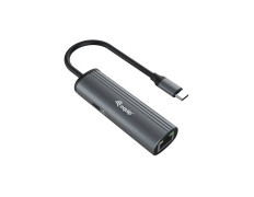 Adaptador USB-C EQUIP 133486 con 1xUSB-C PD 100W y 1x1Gb RJ45 WAKEONLAN