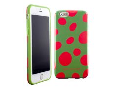 Funda TPU Verde con puntos Rojos Agatha Ruiz de la Prada para iPhone 6