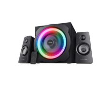 Altavoces Trust GXT 629 Tytan RGB 2.1 60W RMS Negro