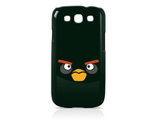 Carcasa Samsung Galaxy SIII Angry Birds Negra