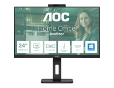 AOC Monitor 24P3CW 23.8 FullHD IPS con Webcam en Negro