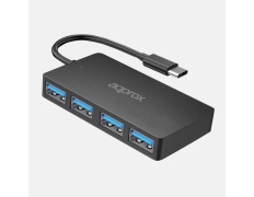 HUB USB-C 3.0 APPROX APPC54V2 - 4 Puertos USB 3.2 - Hasta 5 Gbit/s