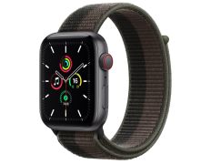 Apple Watch SE 2021 GPS/Cellular 44 mm Aluminio/Gris Espacial Correa Loop Deportiva Tornado Gris