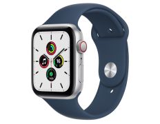Apple Watch SE 2021 GPS/Cellular 44 mm Caja Aluminio/Plata Correa Deportiva Azul Abismo