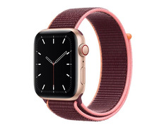 Apple Watch SE 40MM GPS+Cellular Oro con correa ciruela Sport Loop MYEJ2TY/A