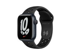 Apple Watch Series 7 Nike GPS 41 mm/Caja Aluminio en Negro Medianoche/Correa Deportiva Nike