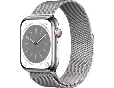 Apple Watch Series 8 GPS/Cellular 45mm Plata/Correa Milanese Loop Plata