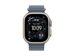 APPLE WATCH ULTRA 3 - Correa Ocean Azul - Caja Titanio Natural 49mm