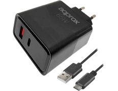 Cargador de Pared 65W Approx USB-C y USB-A con Cable Incluido