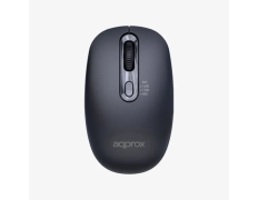 Ratón Inalámbrico APPROX APPXM200 2.4GHz 1600 DPI 4 Botones Negro