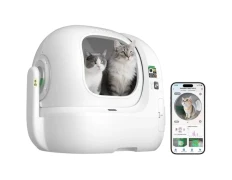 PETKIT Purobot Max Pro 2 Arenero Autolimpiable 76 L con Cámara IA xSecure