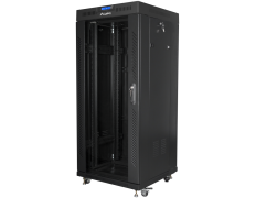 Armario Rack 19" LANBERG FF01-6627-12BL (27U 600x600)