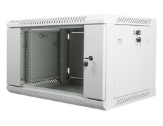 Armario Rack 19" LANBERG Wf01 6406 10s (6U 600x450) Blanco