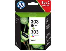 Cartucho de Tinta HP nº303 Original Multipack - Negro