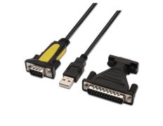 Cable Conversor USB a Serie DB9 Aisens A104-0039 - 1.8m