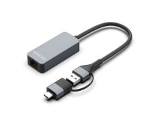 Adaptador USB Tipo-C a RJ45 Aisens A109-0710