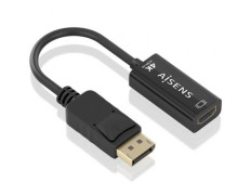 Nuevo Título SEO: Conversor Aisens DisplayPort Macho a HDMI Hembra 15cm