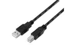 Cable USB 2.0 Aisens A101-0007 Tipo-B Macho - 3m