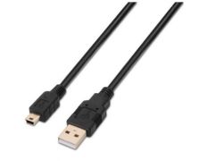Cable USB 2.0 Aisens A101-0026 - USB Macho a MiniUSB Macho 3m