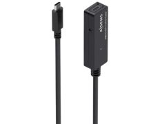 Cable Alargador USB 3.2 con Amplificador, USB Tipo-C Macho a Hembra - 100W - 20Gbps