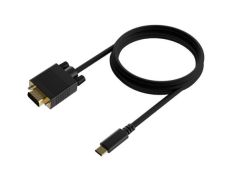 Cable Conversor USB Tipo-C a VGA Macho - 27W - 1250Mbps