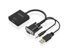 Cable Conversor Aisens SVGA a HDMI con USB - 20cm