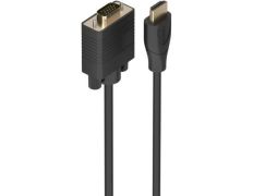 Cable Conversor Aisens A122-1012 SVGA Macho/ HDMI Macho/ 2m