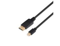 Cable Mini DisplayPort 1.2 4K Aisens - DisplayPort Macho a Mini DisplayPort Macho