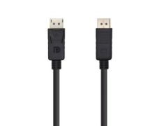 Cable DisplayPort 1.2 4K Aisens A124-0388/ DisplayPort Macho - DisplayPort Macho/ Hasta 5W/ 2300Mbps/ 10m