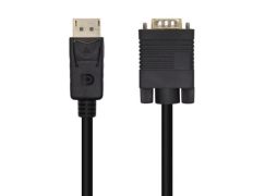 Cable Conversor Aisens DisplayPort a VGA 3m Hasta 5W 2300Mbps