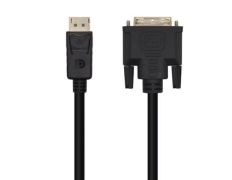 Cable Conversor Aisens DisplayPort Macho a DVI Macho 3m - Hasta 5W/ 2300Mbps