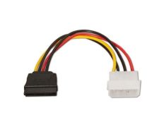 Cable de Alimentación SATA Aisens A131-0158 Molex 4 PIN Macho a SATA Hembra - 54W