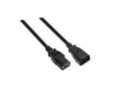 Cable Alargador de Alimentación CPU Aisens - IEC C13 Hembra a IEC C14 Macho - 1.5m/ 1500W