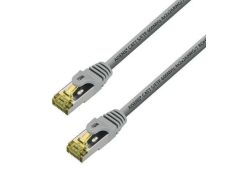 Cable de Red RJ45 S/FTP Aisens A146-0334/ Cat.7/ 1m - Gris