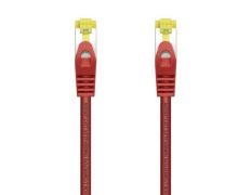 Cable de Red RJ45 SFTP Aisens A146-0470 Cat.7/ 1m - Rojo