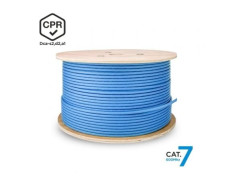 Bobina de Cable RJ45 SFTP AWG23 LSZH CPR Dca Aisens A146-0665 Cat.7/ 305m - Azul