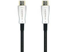 Cable HDMI 2.0 AOC 4K Aisens A148-0380/ HDMI Macho - HDMI Macho/ 50m - Negro