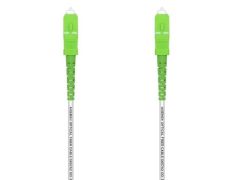 Cable de Fibra Óptica G657A2 3.0 Aisens A152-0497/ LSZH/ 7m - Blanco