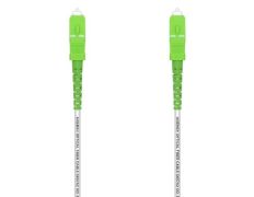 Cable de Fibra Óptica G657A2 3.0 Aisens A152-0500/ LSZH/ 20m - Blanco