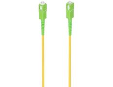 Cable de Fibra Óptica G657A2 3.0 9/125 SMF Aisens A152-0984/ LSZH/ 10m - Amarillo