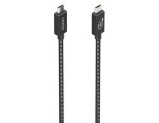 Cable USB 4.0 Tipo-C Aisens A156-0867/ USB Tipo-C Macho - USB Tipo-C Macho/ Hasta 240W/ 40Gbps/ 1m - Gris
