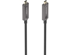 Cable USB Tipo-C 3.1 Aisens AOC A157-0883 - 15m / Hasta 60W / 10Gbps - Negro