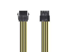 Cable de Alimentación Microprocesador Aisens A131-0419/ Molex -4+4 PIN Macho - Molex 8 PIN Hembra - 30cm