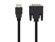 Cable HDMI Aisens A117-0451/ DVI Macho - HDMI Macho/ 3m - Negro