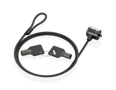 Cable de Seguridad Aisens para Portátiles - Modelo ASLK-D40K04-BK - 1.5m
