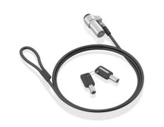 Cable de Seguridad Tipo NANO para Portátiles Aisens ASLK-D45K06-BK - 1.5m